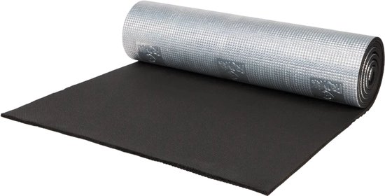 Froyak Isolerende Slaapmat – 190x50 cm – Lichtgewicht Thermo Camping Mat – Opvouwbaar – Zilver van Merkloos