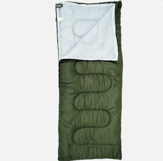 FROYAK - Slaapzak - Groen - 1 persoon - Dekenmodel - 200 x 80 cm