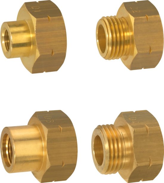 Füllset für Gasflaschen Adapter Europa Set Deutschland