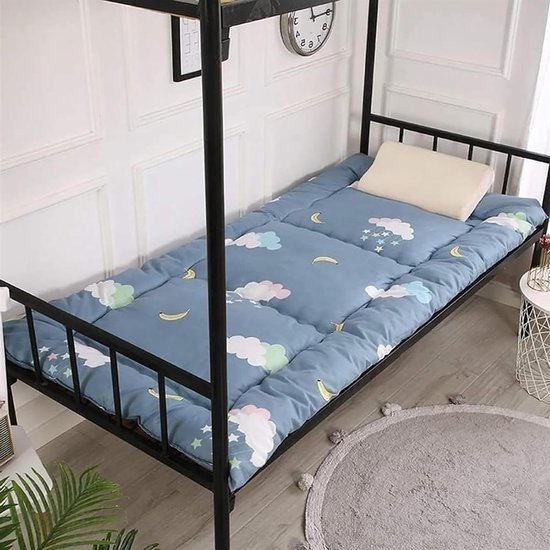 Futon Matras - Japanse Tatami Mat - Extra Slaapplek Creëren - Opvouwbaar en Draagbaar - 150 x 200 cm - C