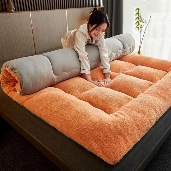 Futon Matras - Japanse Tatami Mat - Gast slapen - Opvouwbaar en Draagbaar - 150 x 200 cm - A