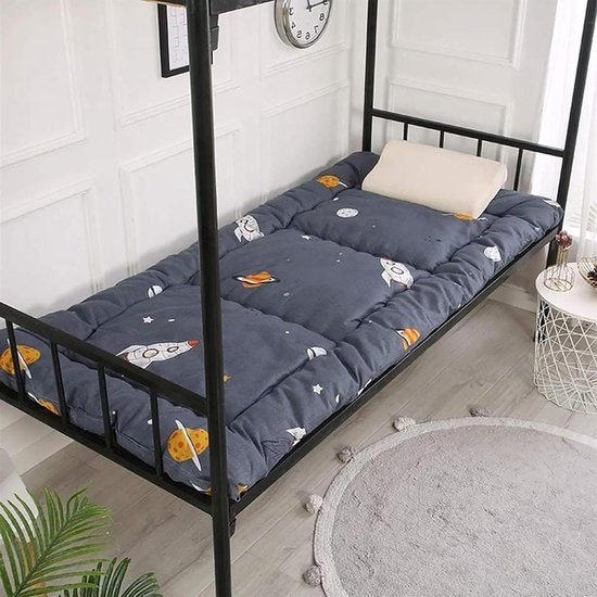 Futon Matras - Japanse Tatami Mat - Logeren en Slapen - Opvouwbaar en Draagbaar - 150 x 200 cm - E