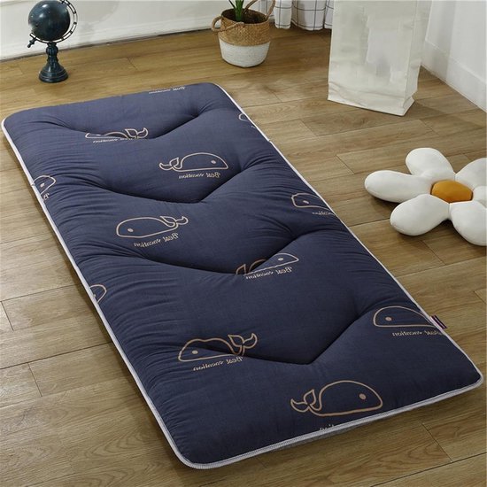 Futon Matras - Oprolbare Matras - Comfortabel Slapen - Huidvriendelijk Ademend - 150x200cm - Stijl 1
