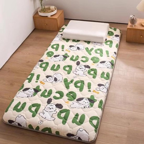 Futon Matras - Vloer Tatami - Comfortabel Slapen - Opvouwbaar Ontwerp - 100x200cm - D