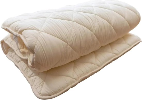 Futon matras - Vloermatras oprolbaar - Comfortabel slapen - Ademend ontwerp - Twin XL - Wit