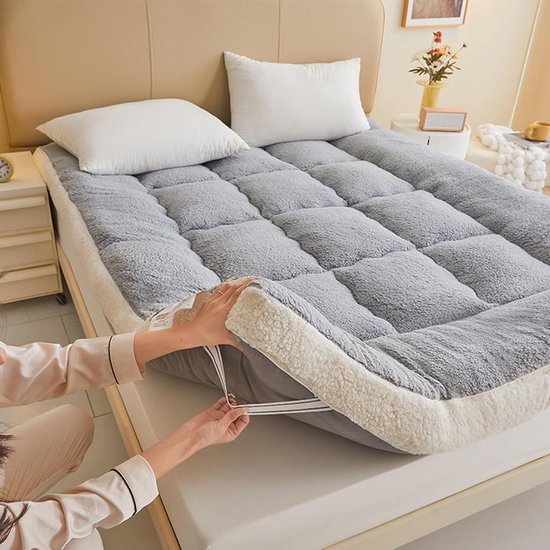 Futon Matras - Vloermatras Opvouwbaar - Comfortabel Slapen - Ergonomisch Ontwerp - Niet Gespecificeerd - 04