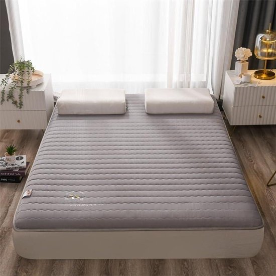 Futonmatras - Vloermatras Slaapmat - Comfortabel Slapen - Orthopedische Ondersteuning - 80x190cm - Blauw