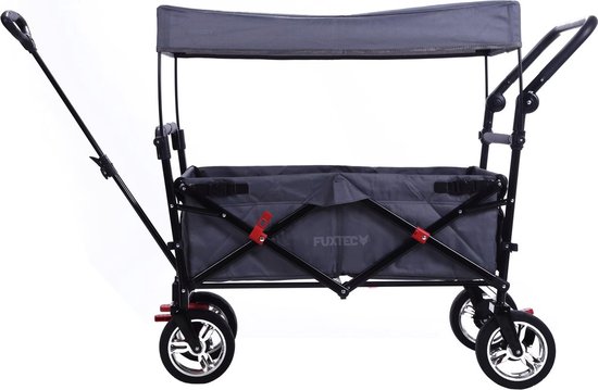FUXTEC Bolderkar CT-700 - opvouwbaar - grijs van FUXTEC