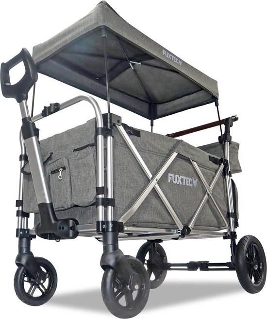 FUXTEC Bolderkar FX-CTL950 - opvouwbaar - premium grijs van FUXTEC