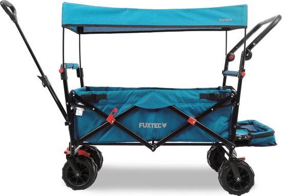 FUXTEC Bolderkar - opvouwbaar - Beach Cruiser - FX-CTB800 - turkoois/blauw van FUXTEC