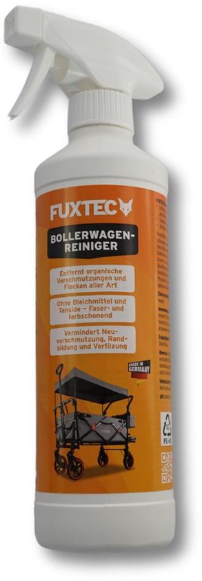 FUXTEC handstofzuiger FX-BR500, vuilverwijderaar voor outdoorstoffen, zachte dieptereiniging zonder oppervlakteactieve stoffen, 500ml van Merkloos