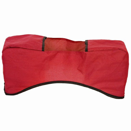 FUXTEC transporttas/beschermhoes voor handkar FX-CT350 / FX-CT500 / FX-CT850 rood van Merkloos