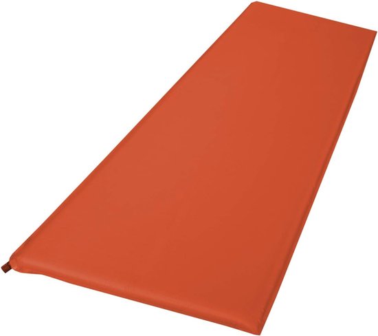 Fuzzy self-inflating pad Husky 3.5cm, brick color - ShopVlot