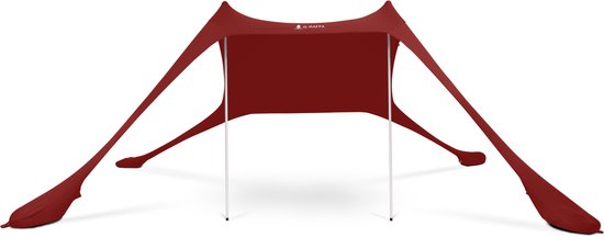 G-RAFFA Strandtent & Schaduwdoek (2x2m)– Snel Opgezet, Lichtgewicht & UPF 50+ Zonnescherm