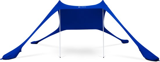 G-RAFFA Strandtent/Schaduwdoek - Opvouwbaar en Lichtgewicht - UPF 50+ - Kleur: Ocean Deep van G-RAFFA
