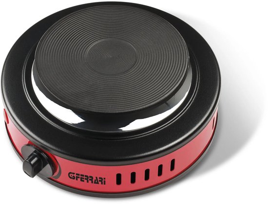 G3 Ferrari Furnèl – Elektrische Kookplaat 500W – Ø 11 cm – Instelbare Temperatuur – Controlelampje – Compact Design