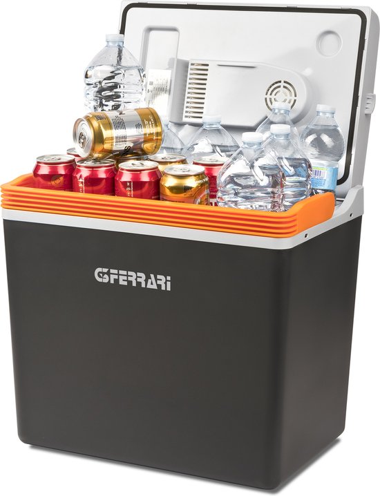 G3 Ferrari Iglù 20 - Elektrische Koelbox 20L - Koelen & Verwarmen - 12V/230V - ECO/MAX Stand - Draagbare Mini Koelkast - Zwart van g3-ferrari