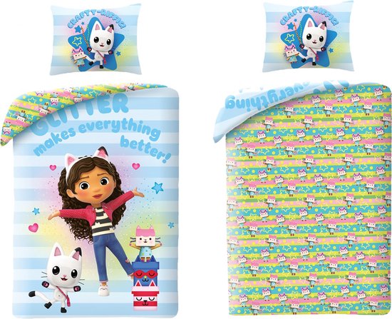 Gabby's Dollhouse Dekbedovertrek van Dreamtex