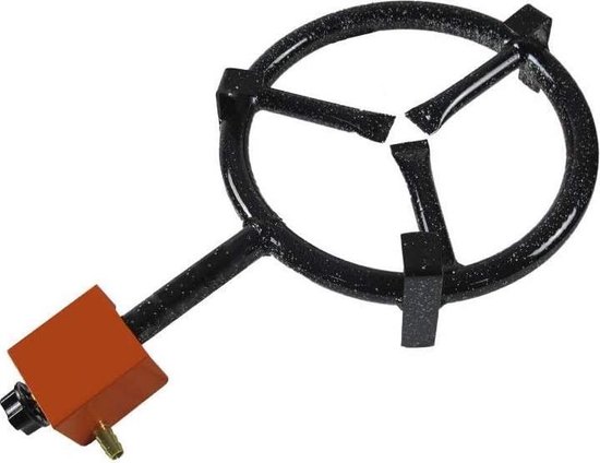 Garcima Kookplaat Met Gasbrander Paella 20 Cm Staal Zwart van Garcima