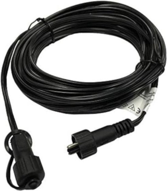 Garden Lights: Verlengkabel 2 Meter - Zwart van Garden