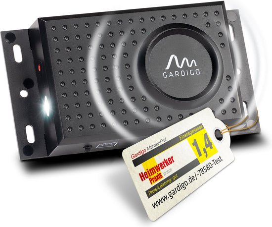 Gardigo Dual Marterverschrikker Functies: Meerdere frequenties Werkingssfeer 60 m² 1 stuk(s) van Gardigo