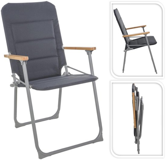 Gardington - Duurzaam Bamboehout - Opvouwbaar - Tuinstoel - Campingstoel – Set van 4 van Gardington