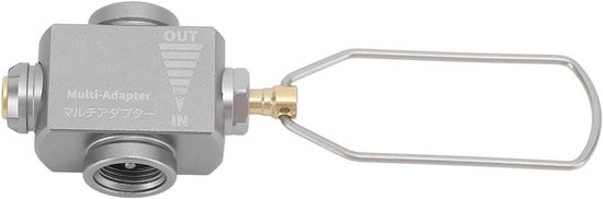 Gas Canister Adapter - Refill A - Outdoor Activiteiten - Gas Besparend Ontwerp - 16.99 x 11 cm van Merkloos