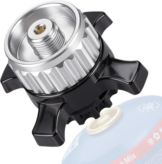 Gas cartridge adapter - Campingaz naar EN417 - 7/16 inch draad - Voor outdoor campingstoven - ShopVlot
