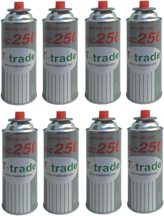 Gas Cartridge - LPG Butaan - Soldering Oven - 250g Vulling - CP250 Compatibel