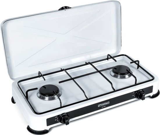 Gas Cooker PROMIS KG200 White Without Reducer van PROMIS