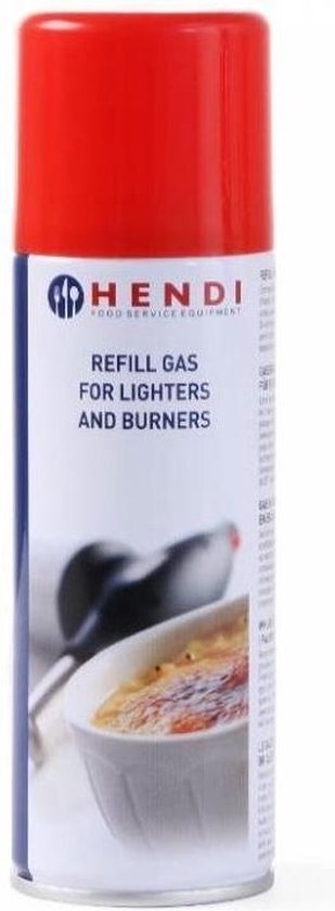 Gas Navulling - met Diverse Nippels - 200ml van Dunlop
