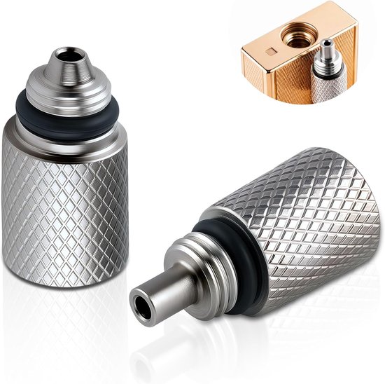 Gas refill adapter for S.T. Dupont lighters (2 parts) - ShopVlot