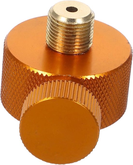Gas Tank Converter - Outdoor Adapter - Kamperen Koken - Lichtgewicht Ontwerp - 4.5 cm - Goud