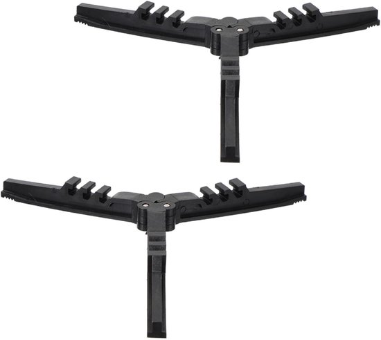 Gas Tankhouder - Stabilisator Campingkachel - Buiten Koken - Verstelbare Ondersteuning - 10.3x4.5x1CM - Zwart