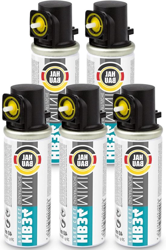 Gascartouche Reservegas - Brandstofcel Pennagler - Houtbevestiging - 100% Synthetische Olie - 20 g - Niet van toepassing