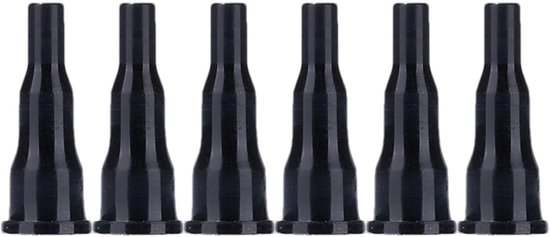 Gascartridge Adapterset - Universele Vuladapter - Outdoor Koken - Eenvoudige Plug-and-Play - 6 Delig - Zwart