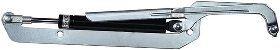 Gasdruklifter - Gasveer Afvalcontainer - Deksel Ondersteunen - 140N Druksterkte - 29.1 cm - Zilver