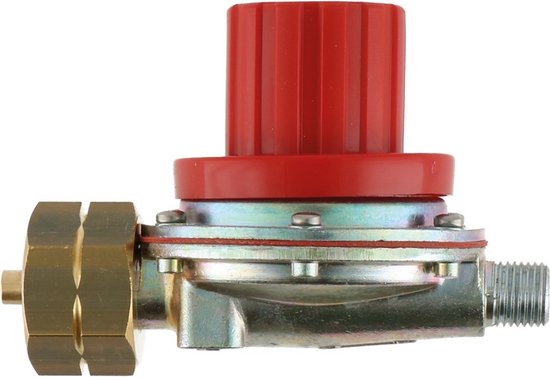 Gasdrukregelaar 0,35-1,4bar universeel X 1/4 inch links 4kg van Merkloos