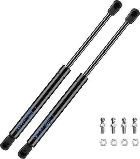 Gasdrukveer 500 mm 445 N voor doe-het-zelf toepassingen - 2 stuks