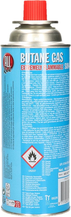 Gasfles butaan gas bus voor kooktoestel van Campingaz