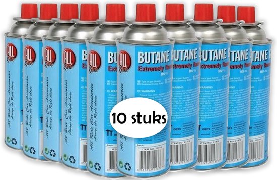 Gasfles butaan gasbus met inhoud van 227gram - 10 stuks in de verpakking van Express Gas