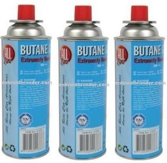 Gasfles | Gasbus voordeelset 3 stuks voor onkruidbrander van Herveld's Choice
