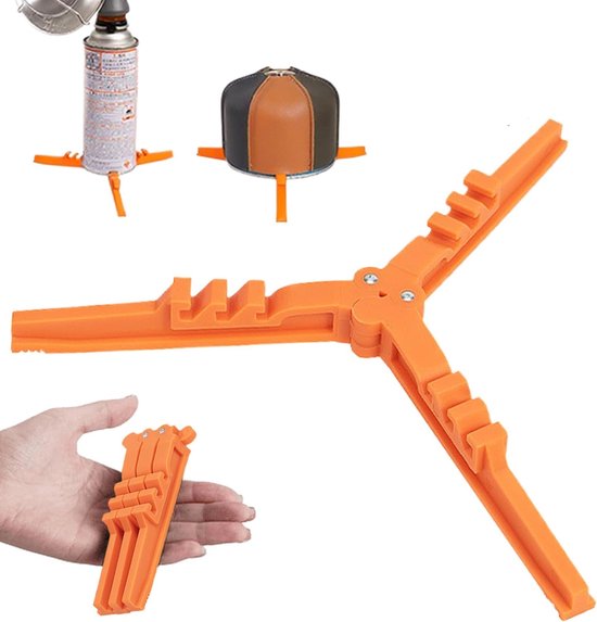 Gasfles Standaard - Driehoekige Opvouwbare Flessenhouder Voor Campinggas | Bevestigingsbeugel Lichtgewicht Voor Outdoor Activiteiten