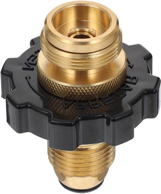 - Gasflessen Adapter Propaantank Converter Campingkooktoestel - Halloween Cilinder - Inclusief Gereedschap - 1 Stuks van Merkloos
