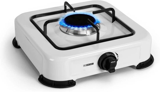 Gasfornuis - Kookplaat - Koken Buiten - Eén Brander - Metaal - Zilver