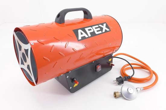Gaskachel Apex 10KW Heteluchtkanon van Qlima