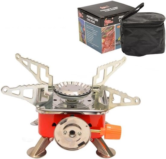 Gaskomfoor 1 pits - portable card type stove