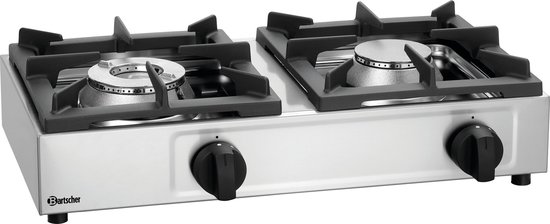 Gaskooktoestel - 2-Pits - Bartscher 1058503 - Horeca & Professioneel van Merkloos