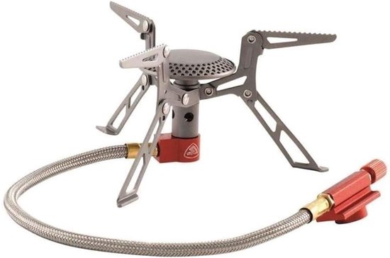 Gaskooktoestel - Campingbrander Brandertje - Outdoor Koken - Lichtgewicht Krachtig - 151 Gram - Titanium