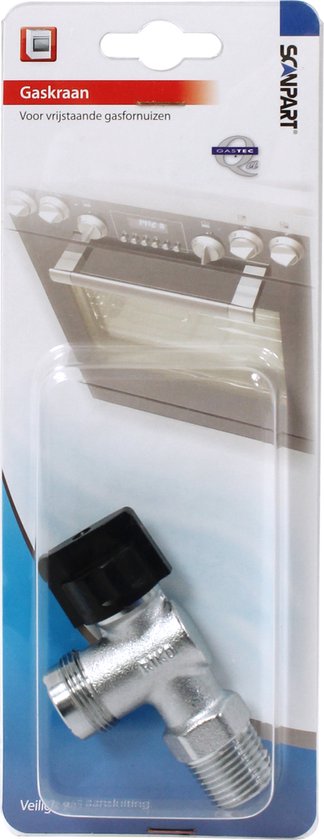 gaskraan haaks (NL) van Merkloos